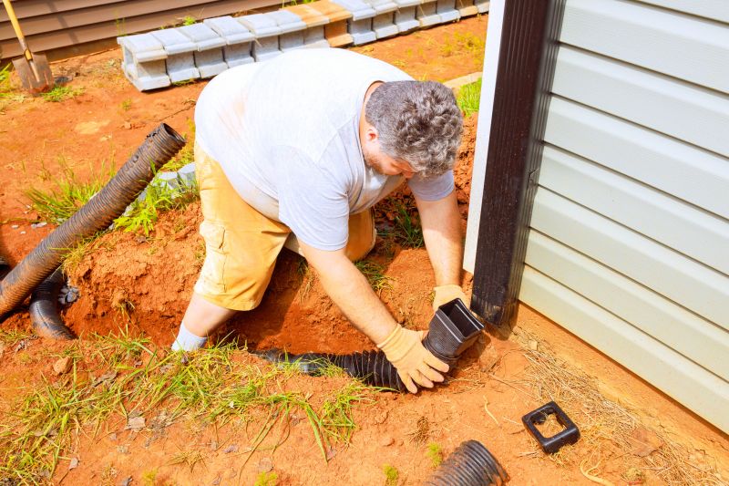 Outdoor Drainage Installation