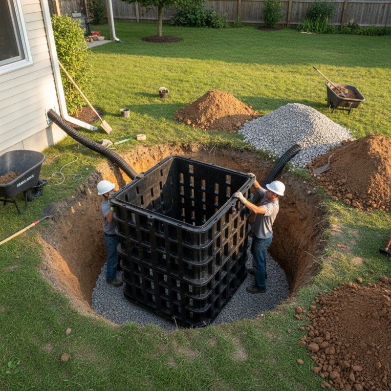 Outdoor Drainage Installation